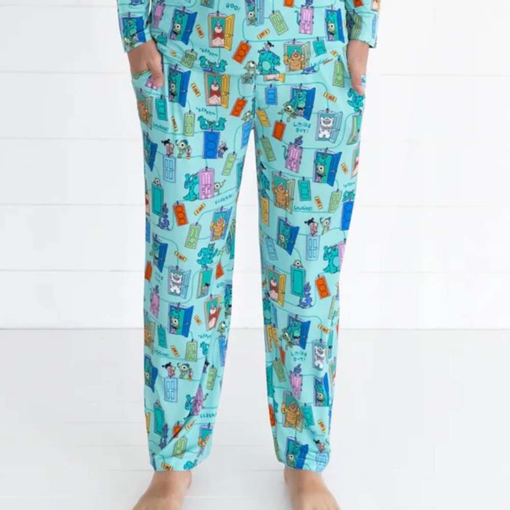 Little Sleepies Disney Monsters, Inc. Scream Team Pajama Pants - XL